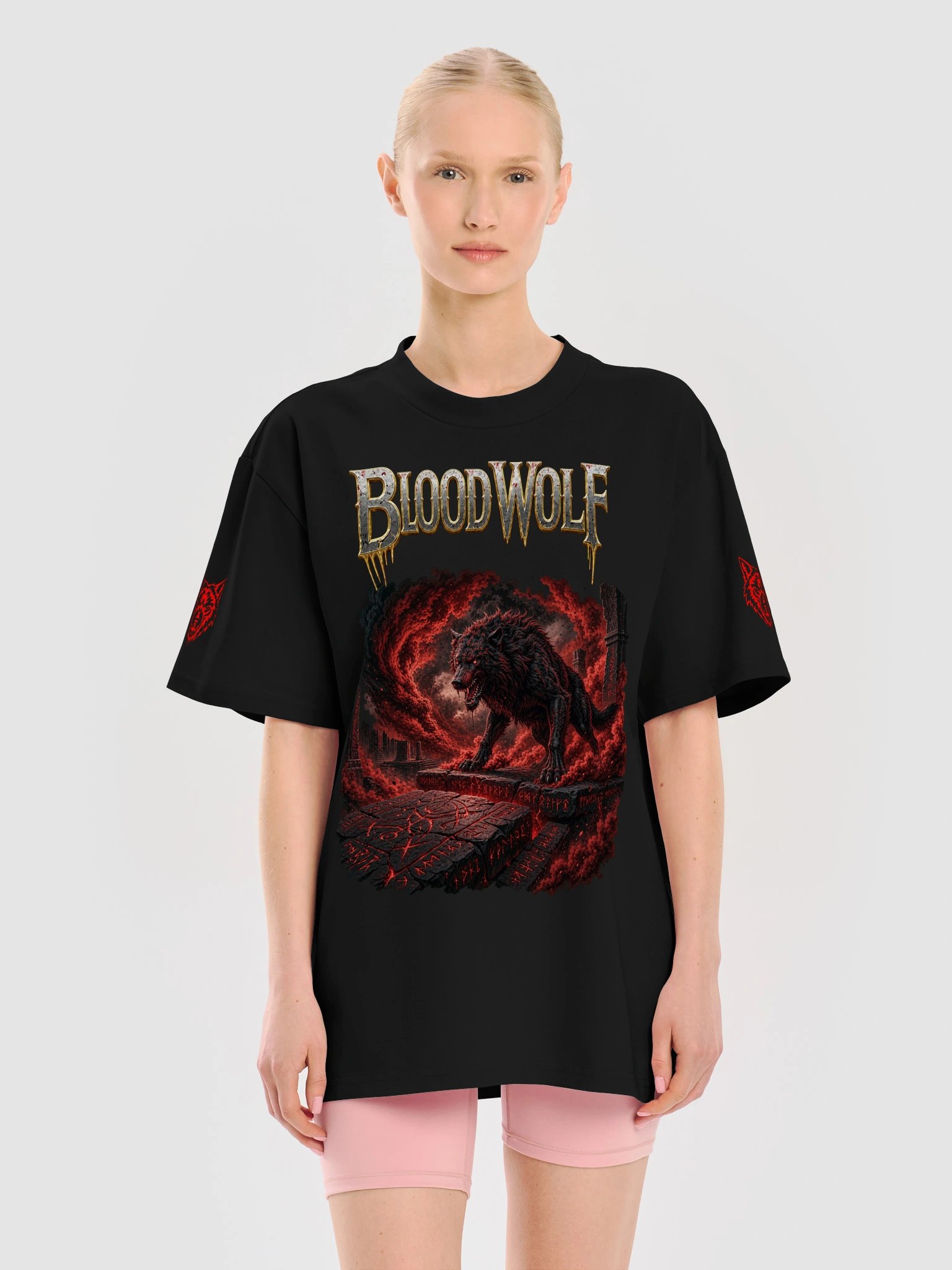 BLOODWOLF Dark Fantasy Heavy Tee product image (33)