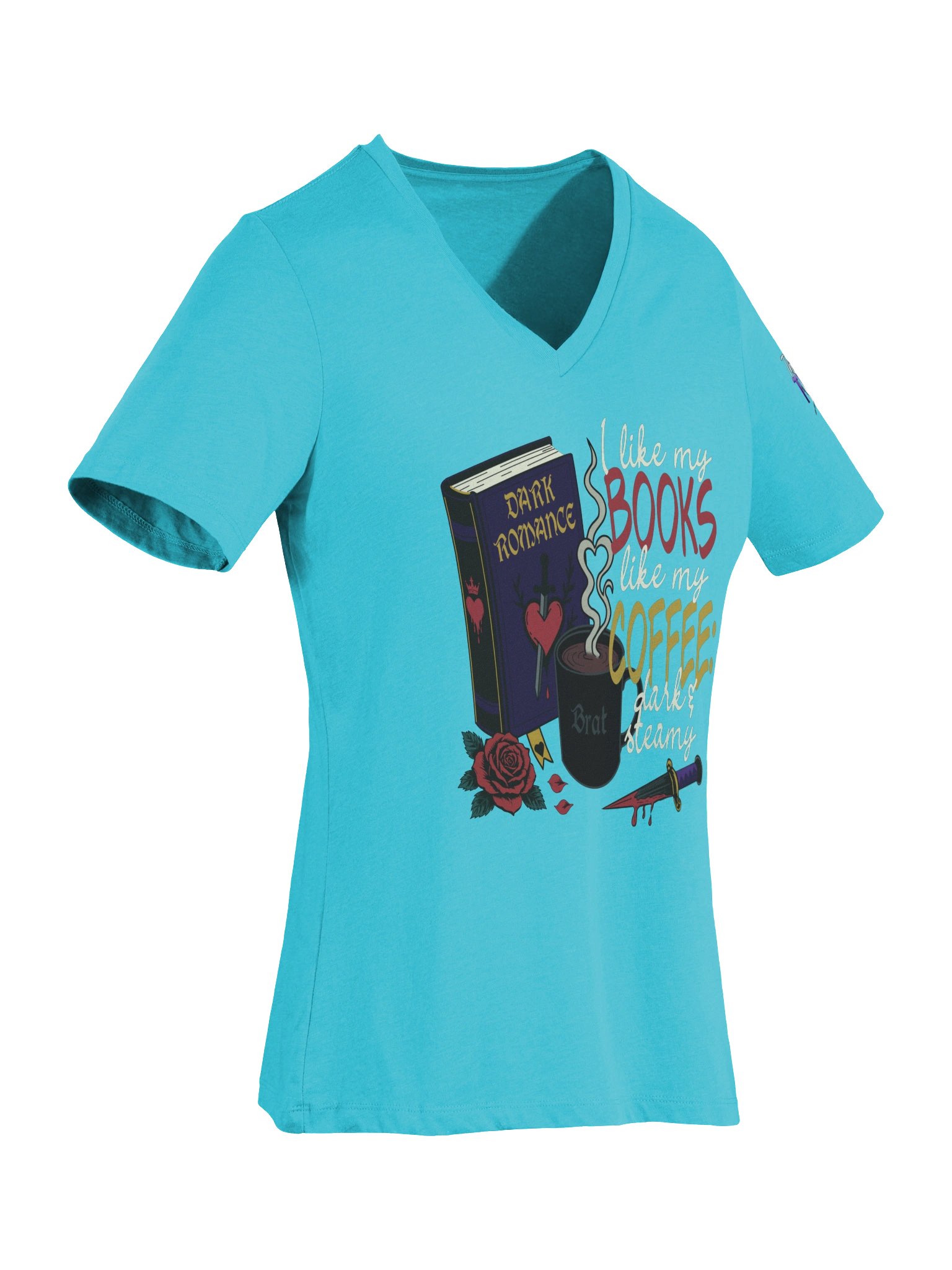 Dark & Steamy (Women's V-Neck) product image (38)