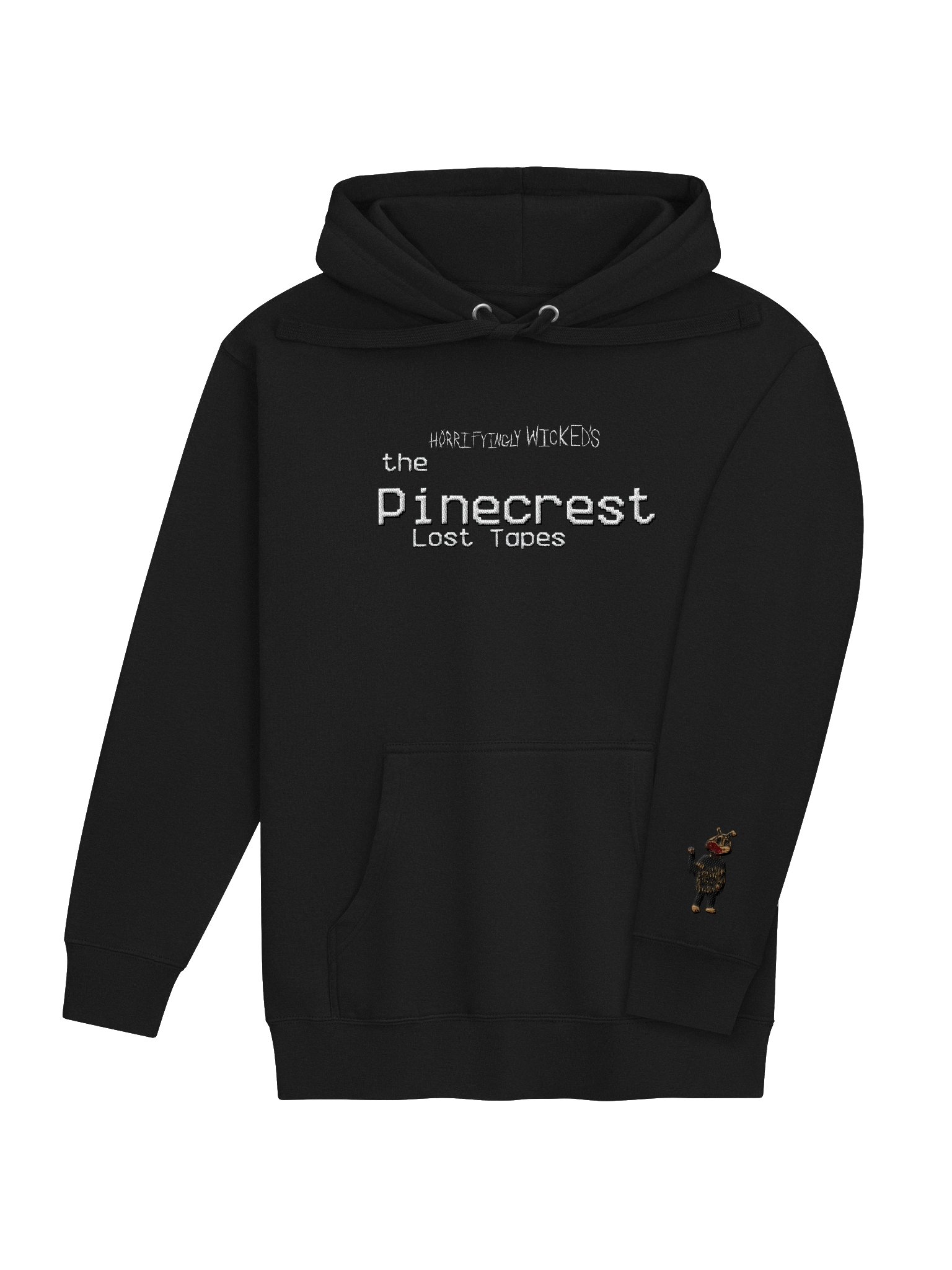 the Pinecrest Lost Tapes 'stitched logo' Hoodie - HWtPLT 2026 product image (4)