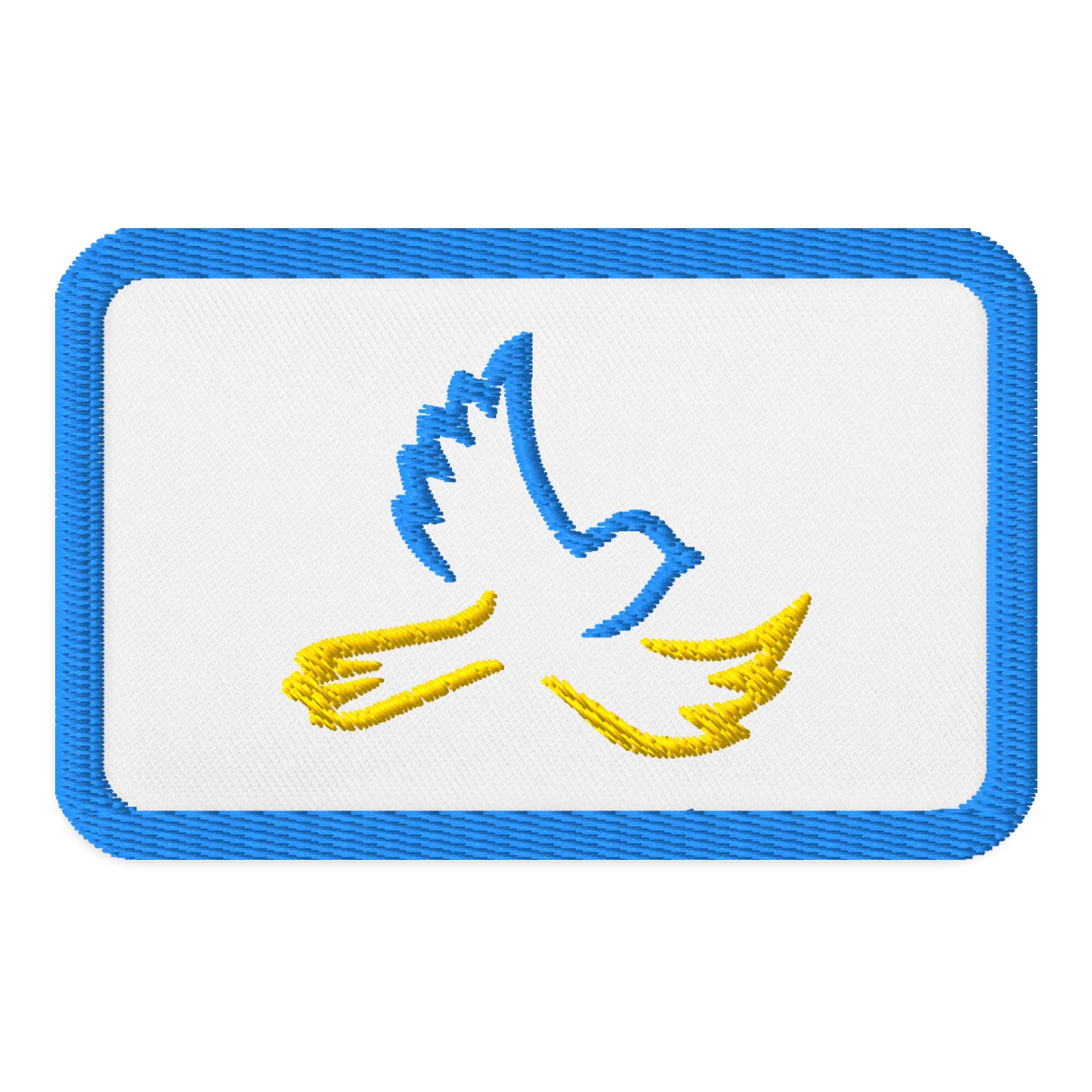 Stand With Ukraine Embroidered Patch product image (1)