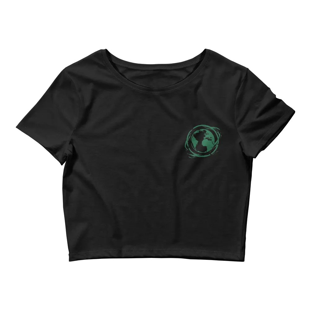 Women's Crop T Shirt Embroidered logo product image (2)
