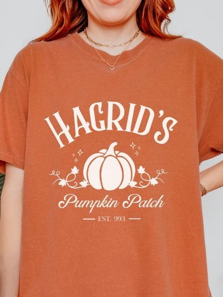 Magical Pumpkin Patch Groundskeeper Vintage Minimalist Style Shirt product image (2)