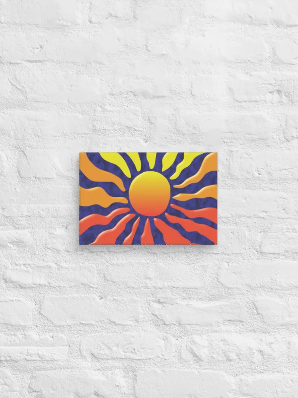 Radiant Sunburst -Canvas product image (3)