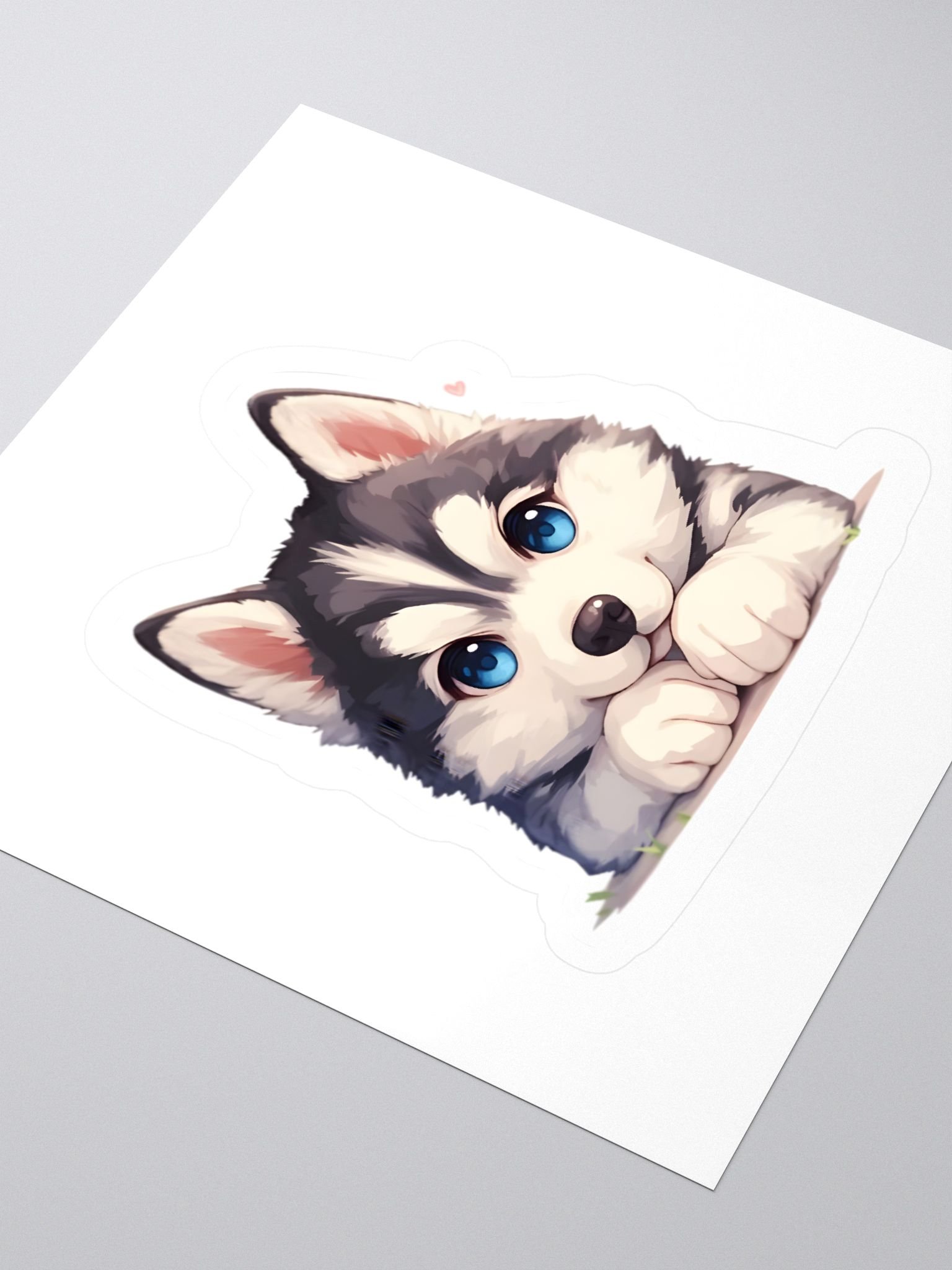 Cute Husky Decal product image (3)