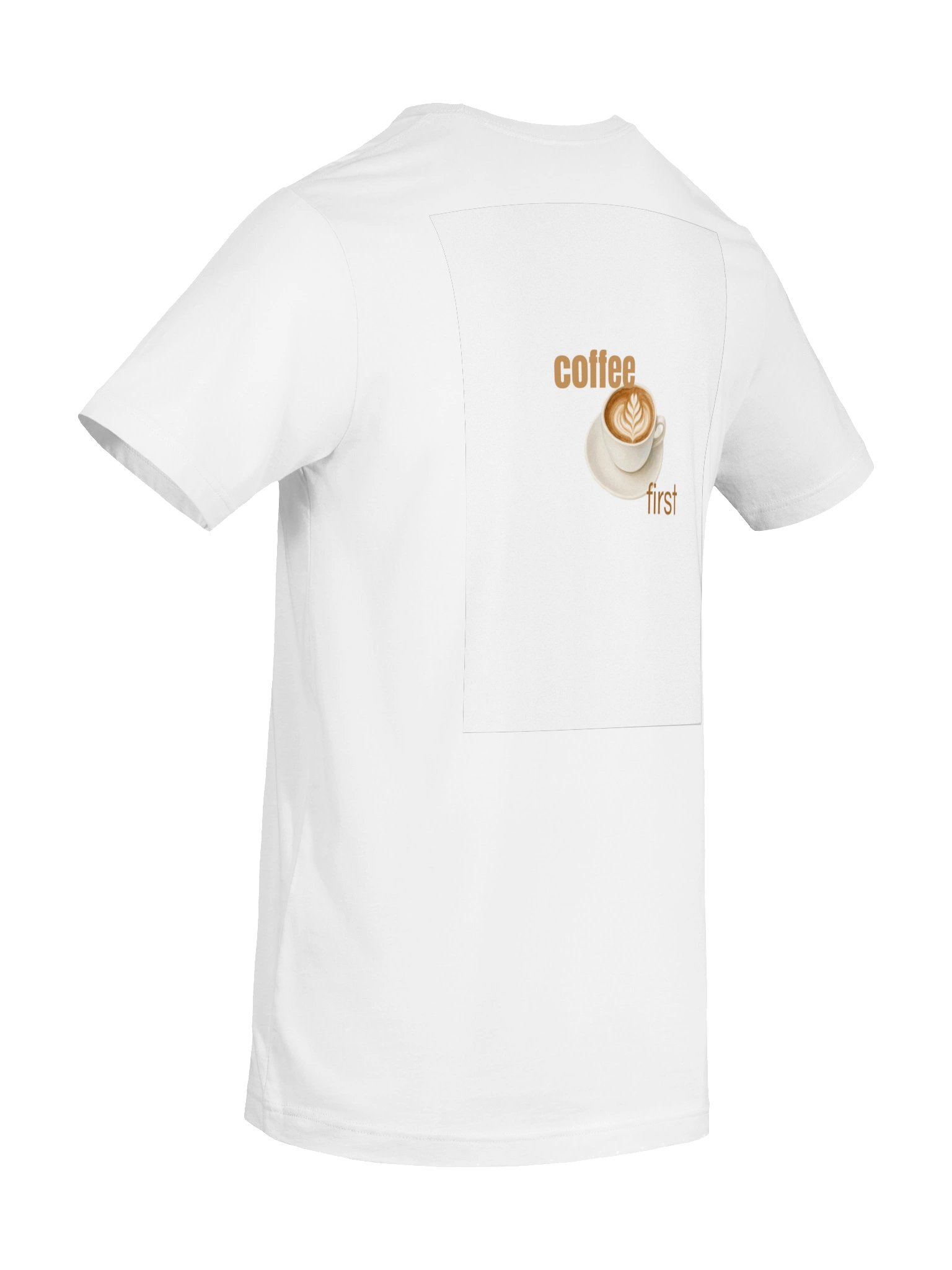 Coffee First T-Shirt ☕✨ product image (8)