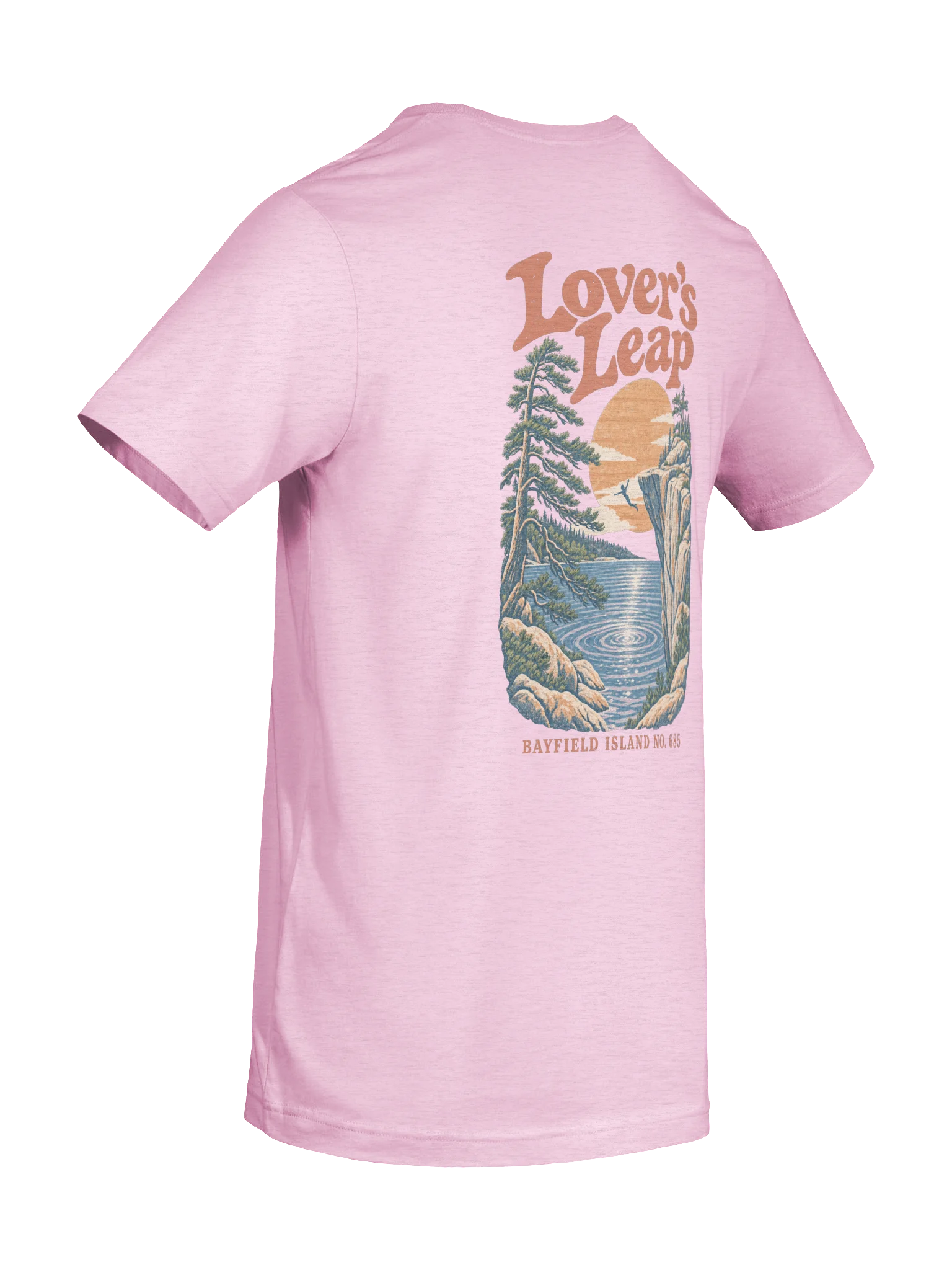 Lover’s Leap Womens Minimal Tee product image (28)