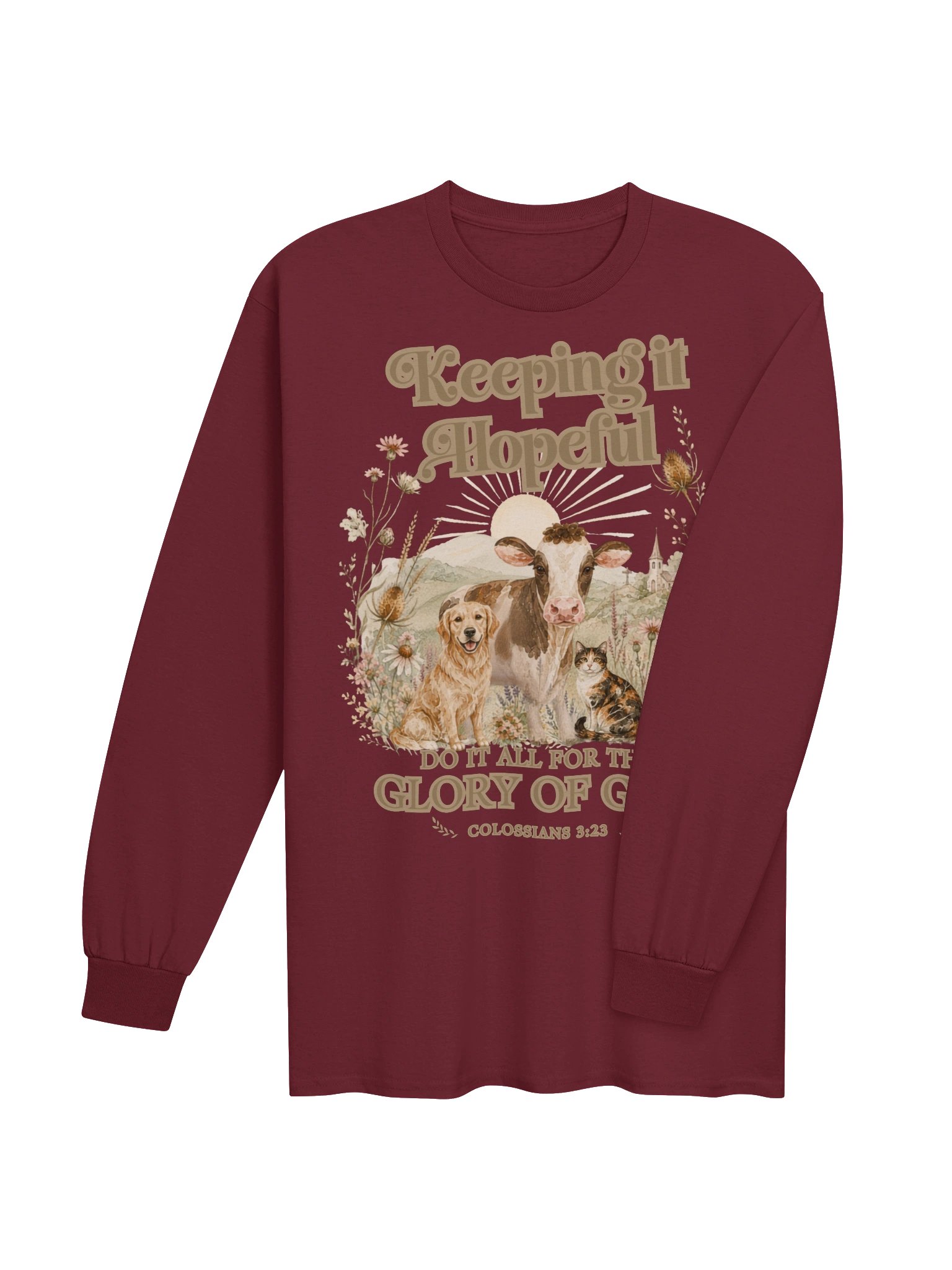 Glory of God Ultra Cotton Long-Sleeve Tee product image (4)