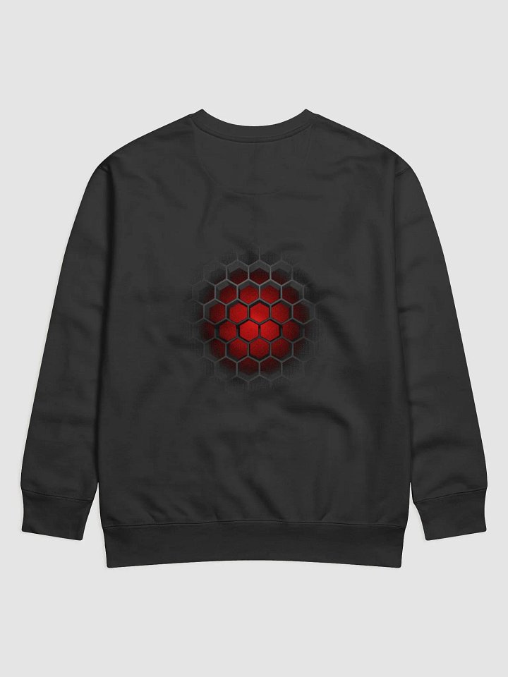 Hex Sweatshirt Red product image (2)
