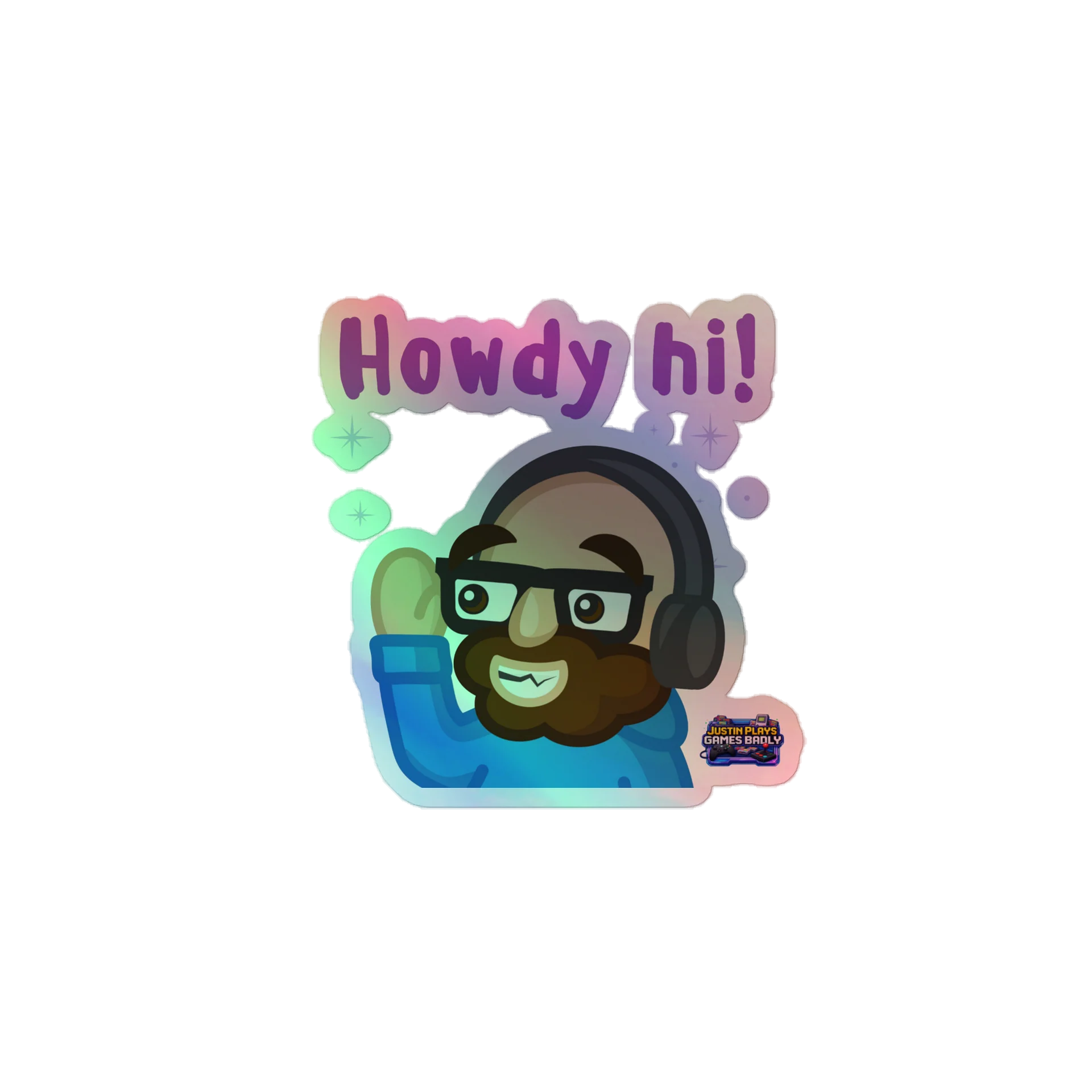 Howdy Hi Sticker product image (1)
