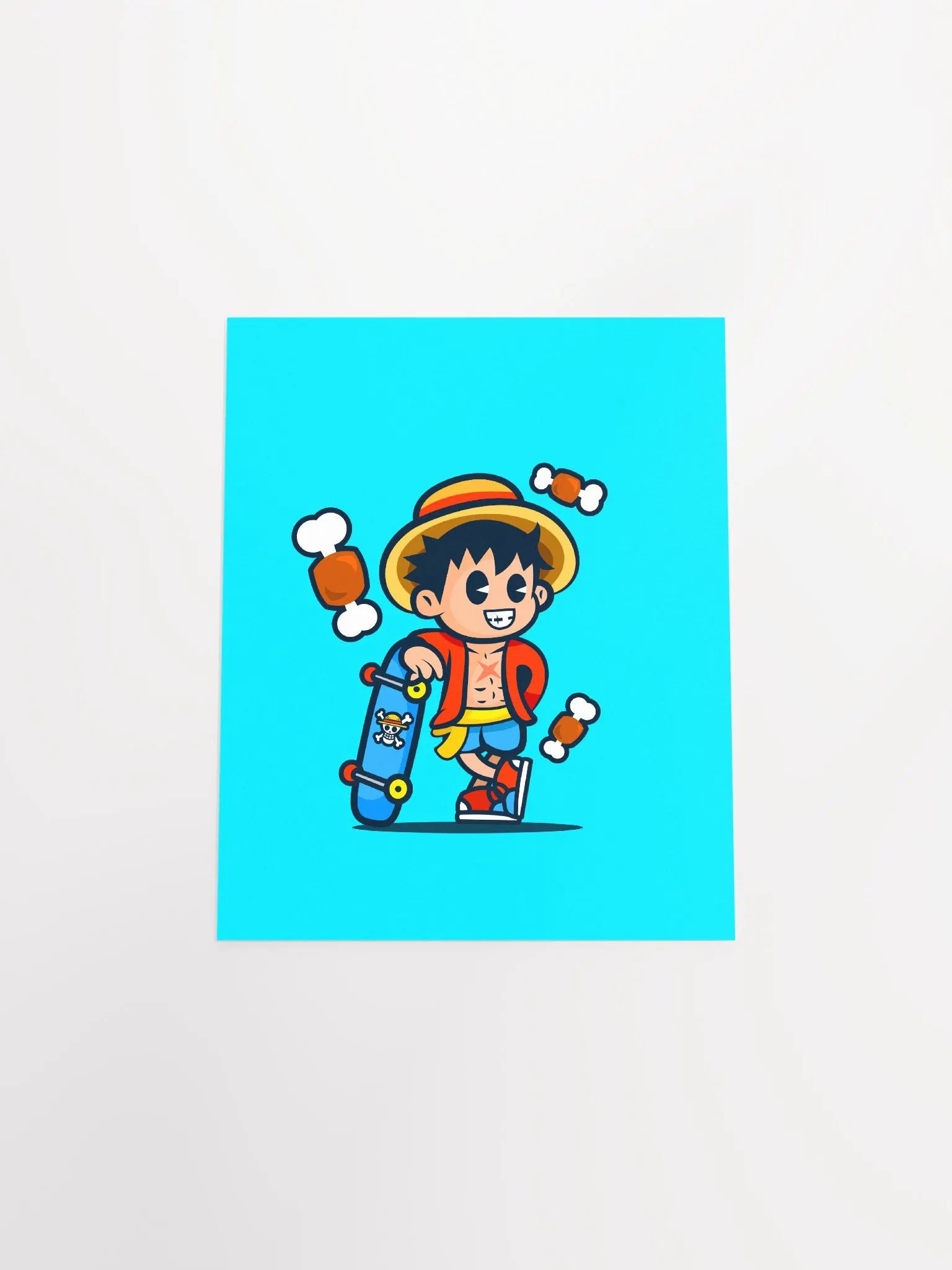Pirate Skater Poster Print product image (19)