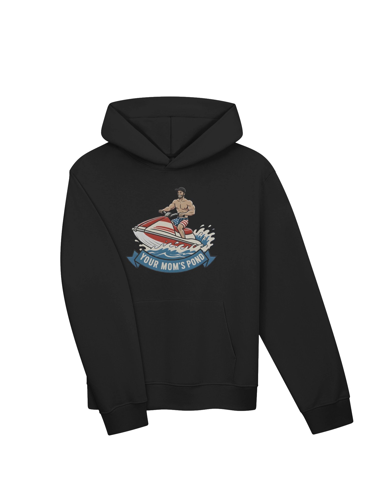 Your Moms Pond Premium Hoodie product image (3)