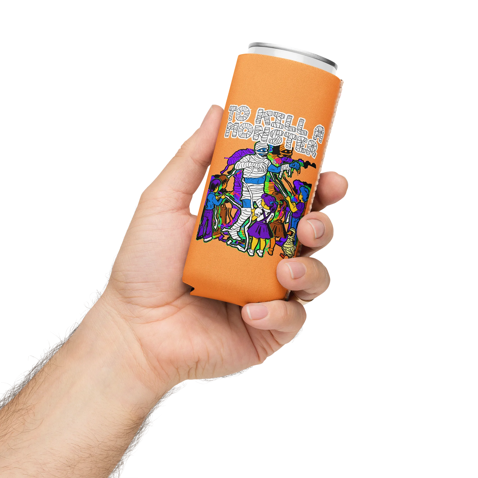 To Kill a Monster Mummy Can Coozie product image (12)