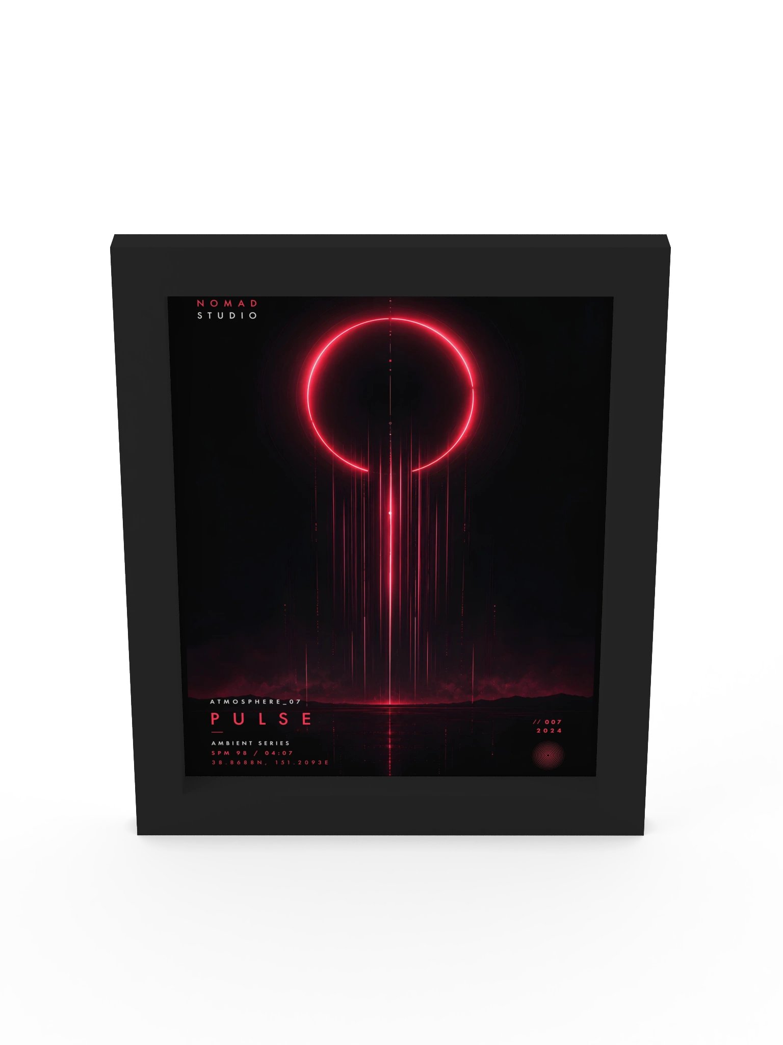Pulse — Neon Futuristic Wall Art product image (22)