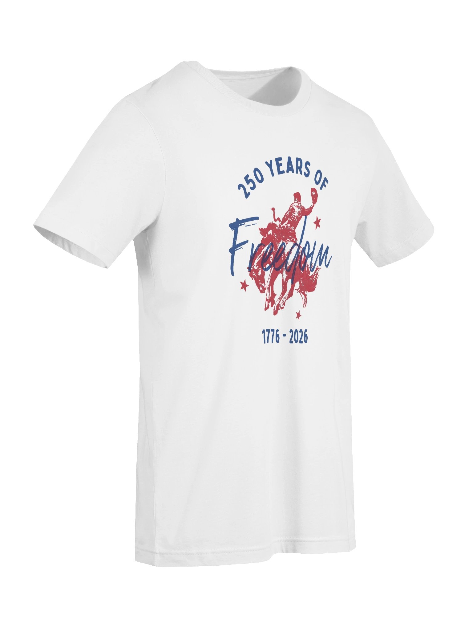 250 Years of Freedom Bucking Horse Tee product image (7)