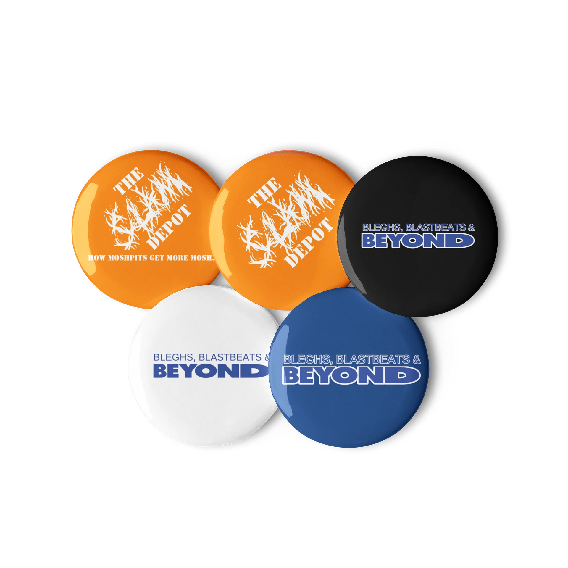 Metal Workforce Parody Pins Set 1 product image (3)