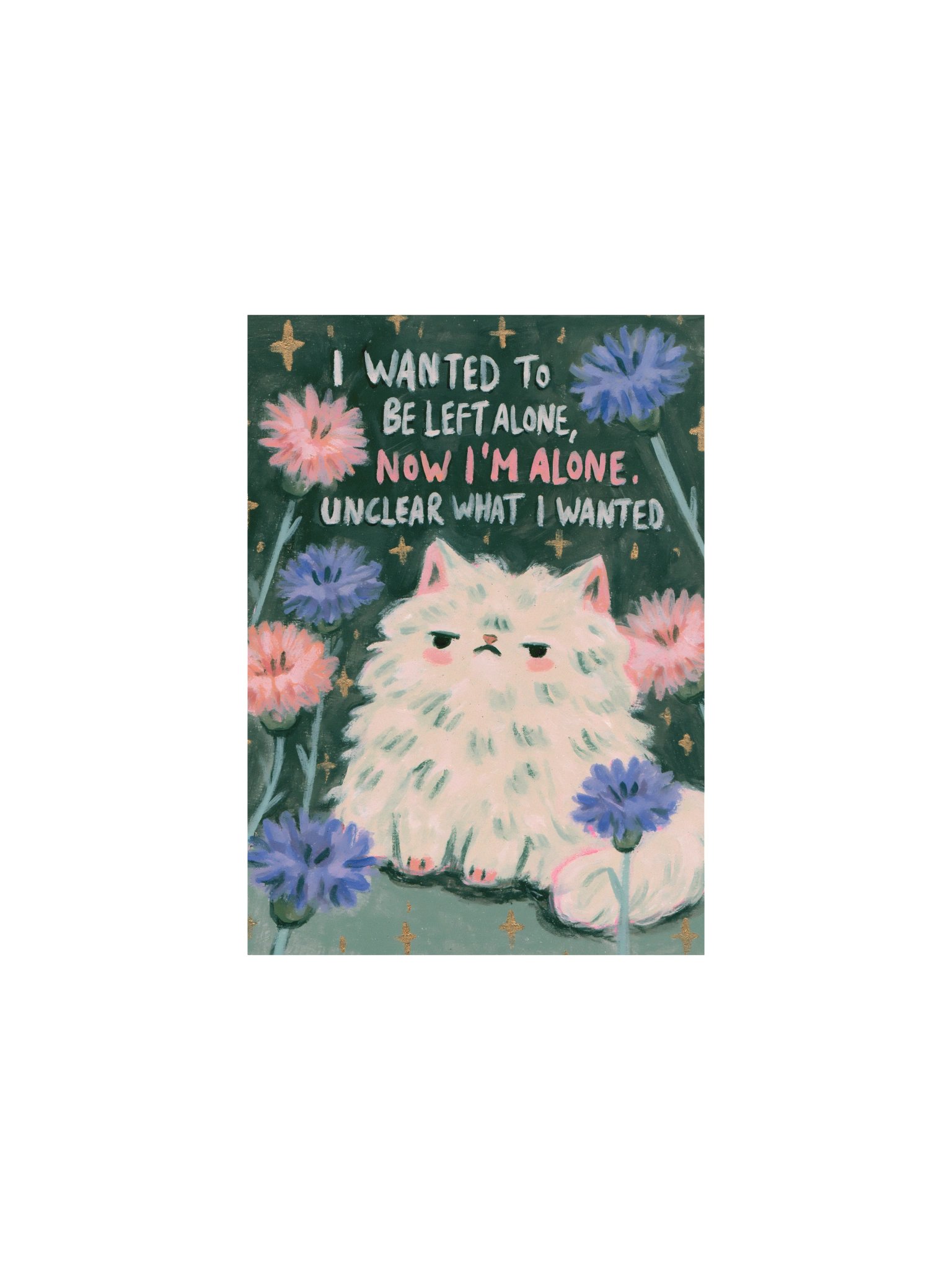 Grumpy Cat Alone Poster product image (2)