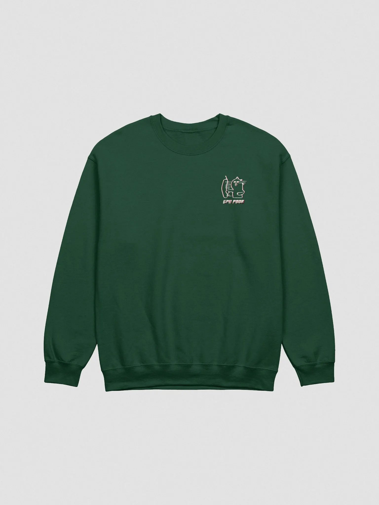 GPU Poor - UNISEX Cotton Heritage Sweatshirt product image (3)