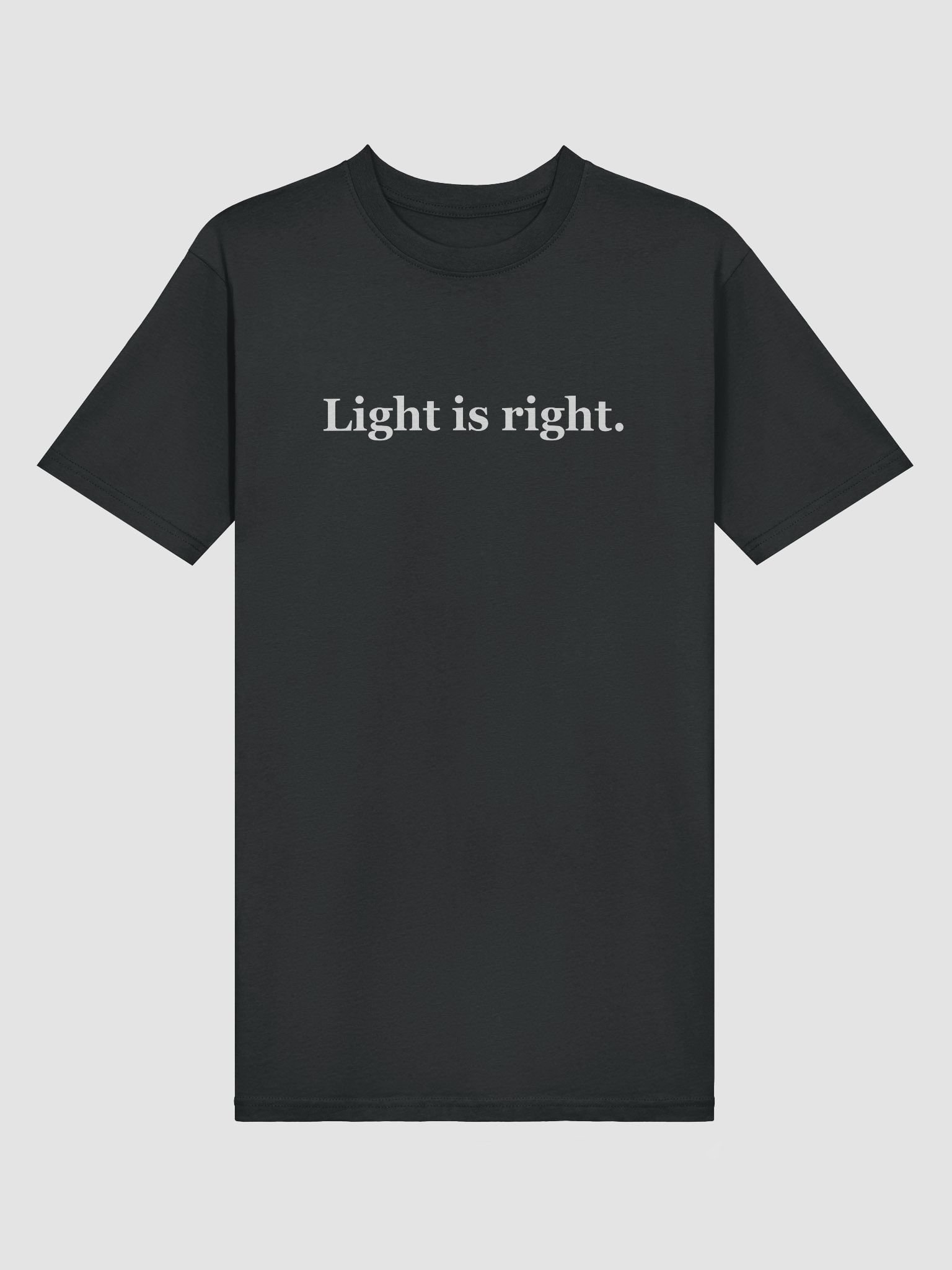 Light is right (dark, preem tee) product image (3)