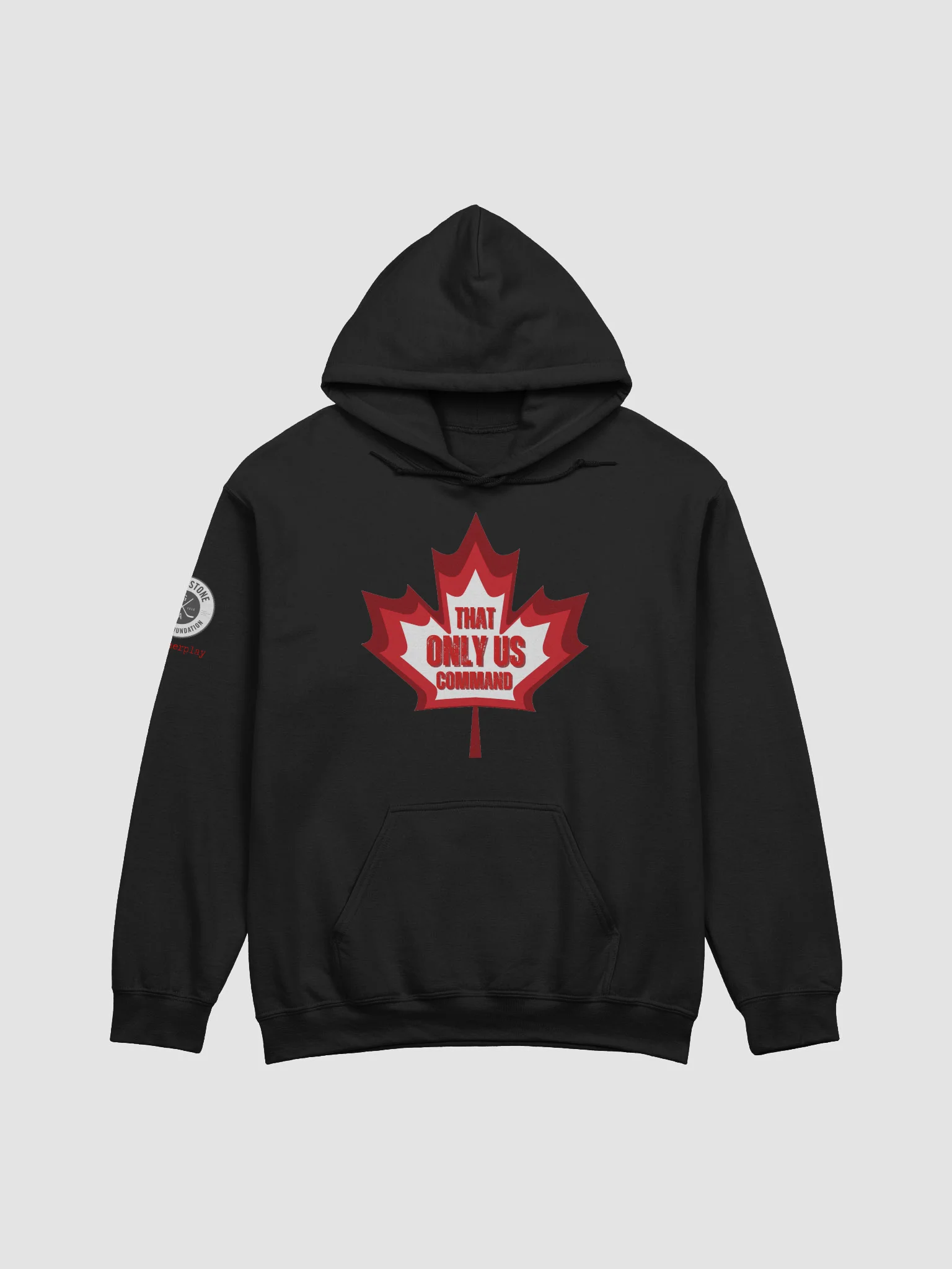 CK x GRINDSTONE "THAT ONLY US COMMAND" MAPLE LEAF HOODIE product image (13)