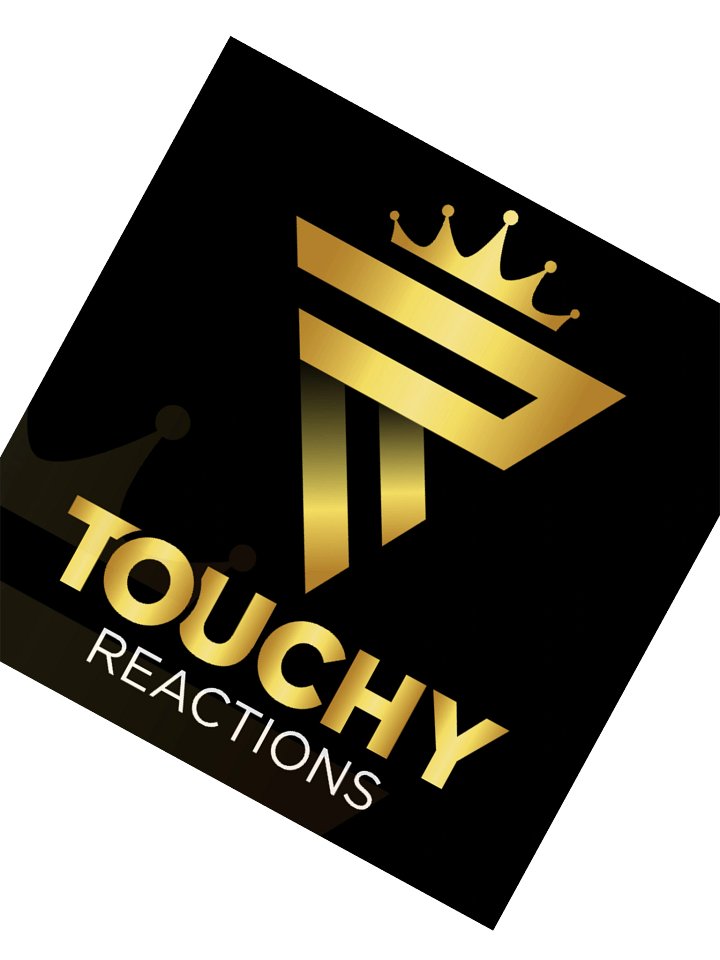 Touchy Reactions Logo Sticker product image (5)