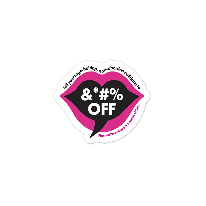 Tell Your Rage Baiting Politician Sticker product image (1)