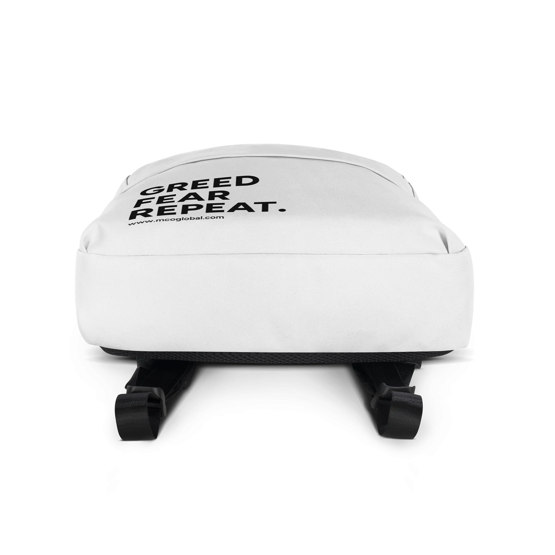Greed Fear Repeat All-Over Backpack product image (5)