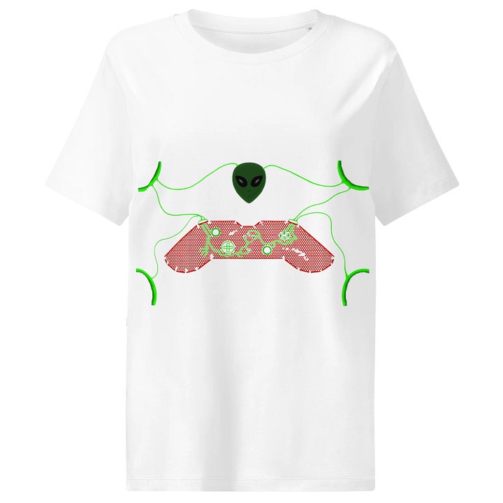 Galactic Gamer Organic Cotton Tee product image (1)