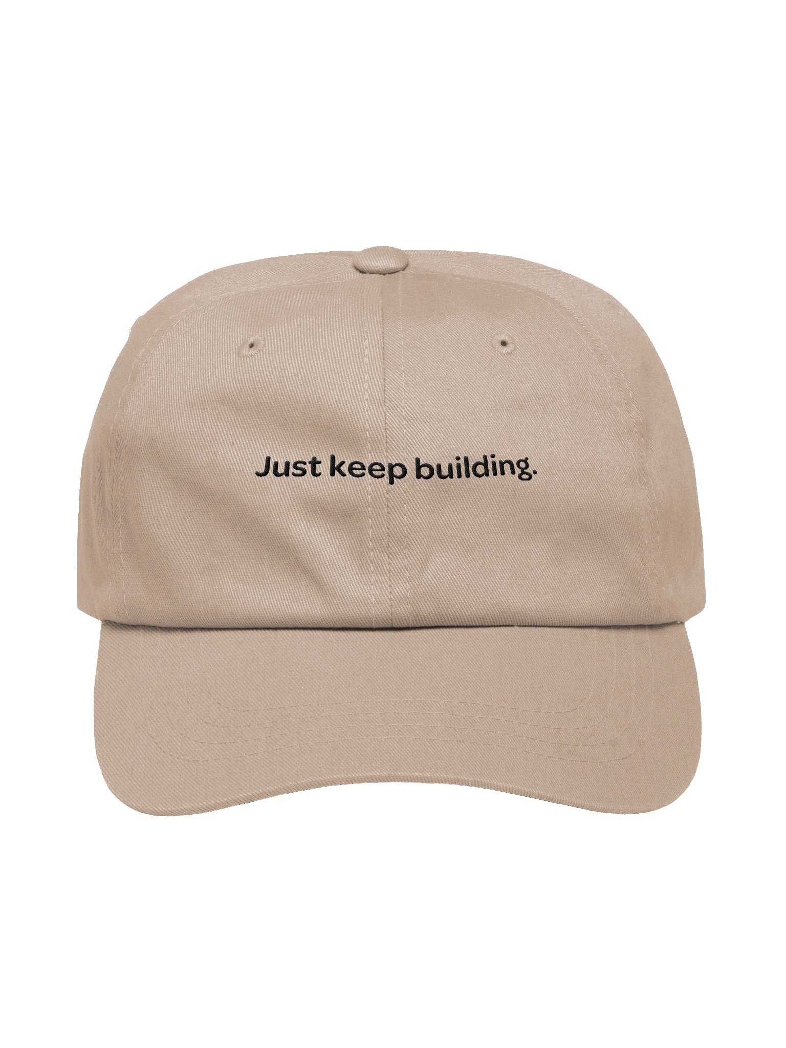 Just keep building - Dad Hat - DAM IT product image (2)