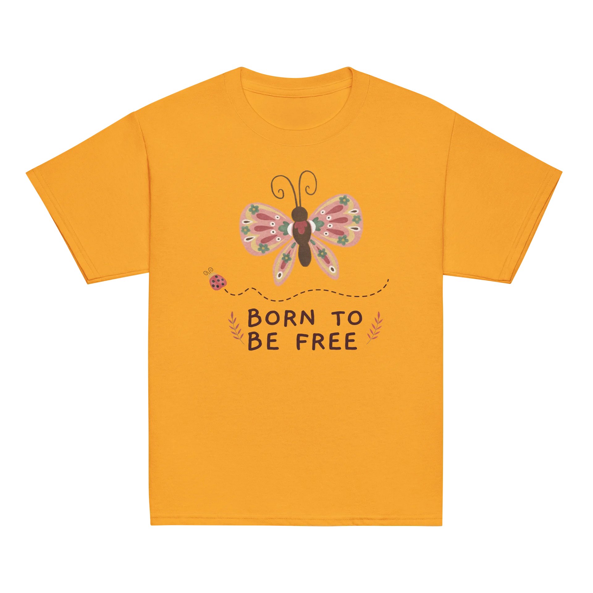 Free Spirit Butterfly Youth Tee product image (2)