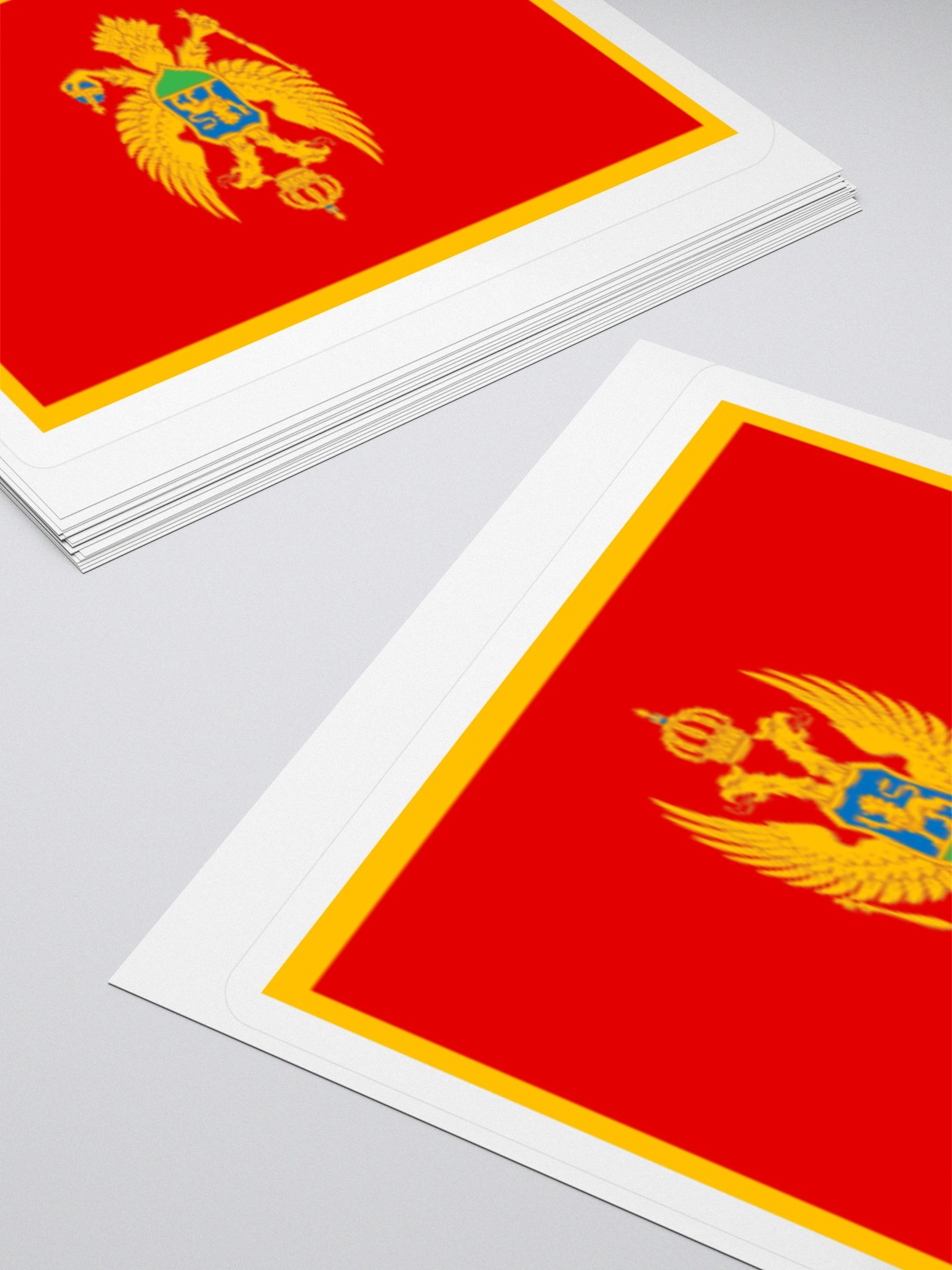 Exclusive Montenegrin Flag Kiss-Cut Sticker by TDS Music product image (12)
