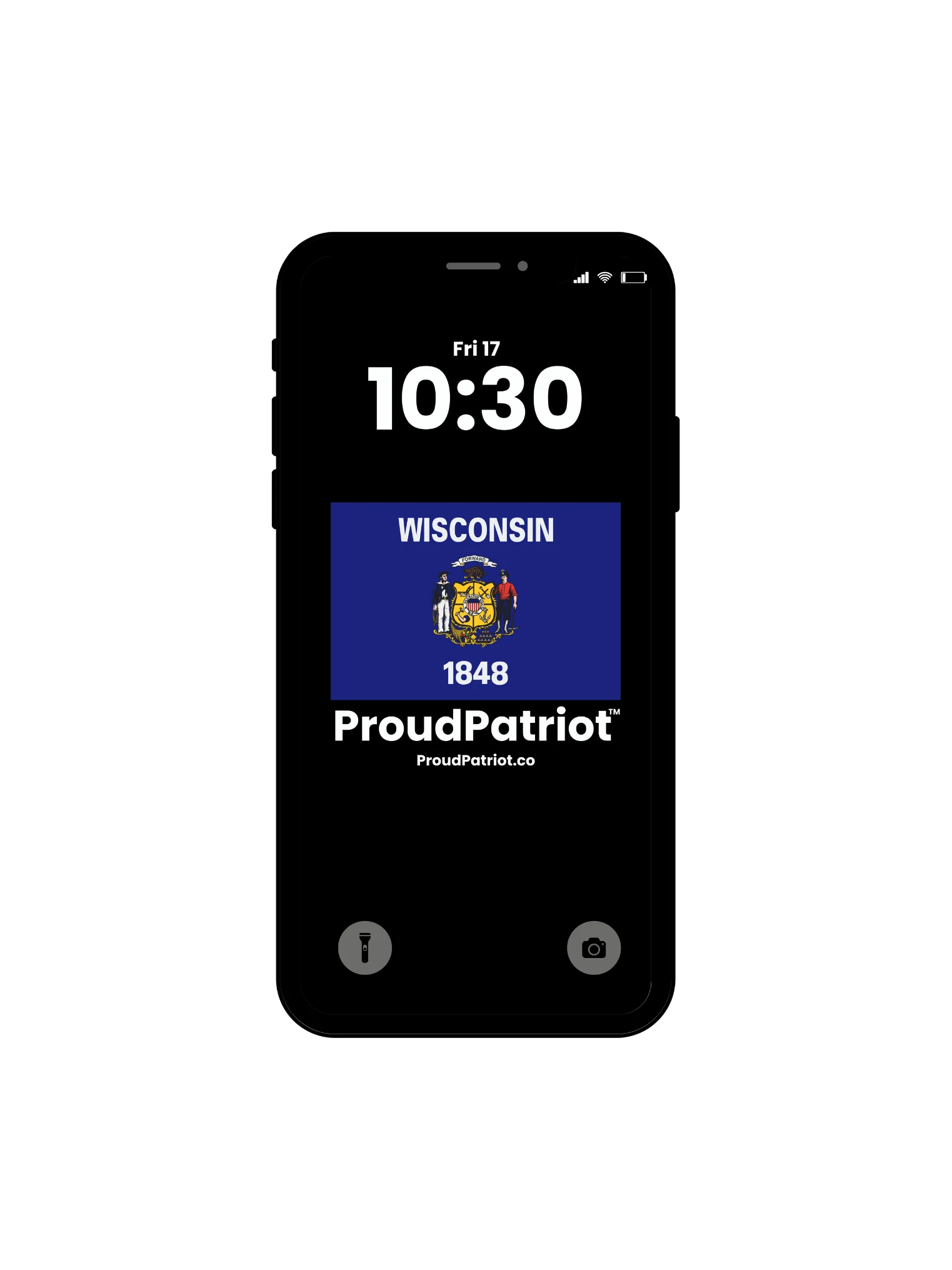 Wisconsin Proud Screensaver Dark Mode product image (1)
