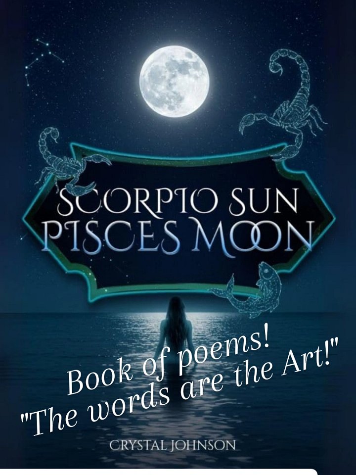Scorpio Sun Pisces Moon (Poetry Book) product image (1)