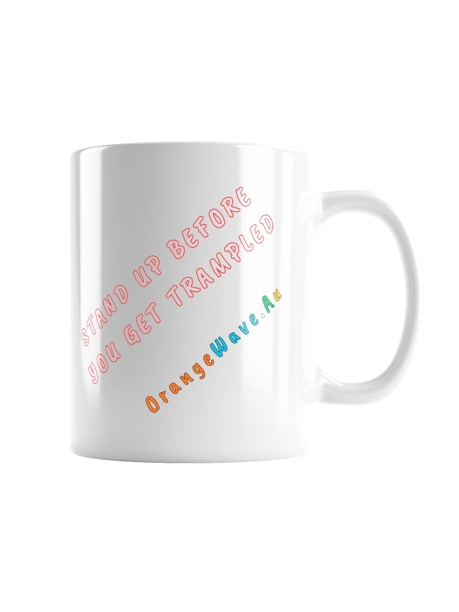 Silent Protest - Support the People Mug product image (6)