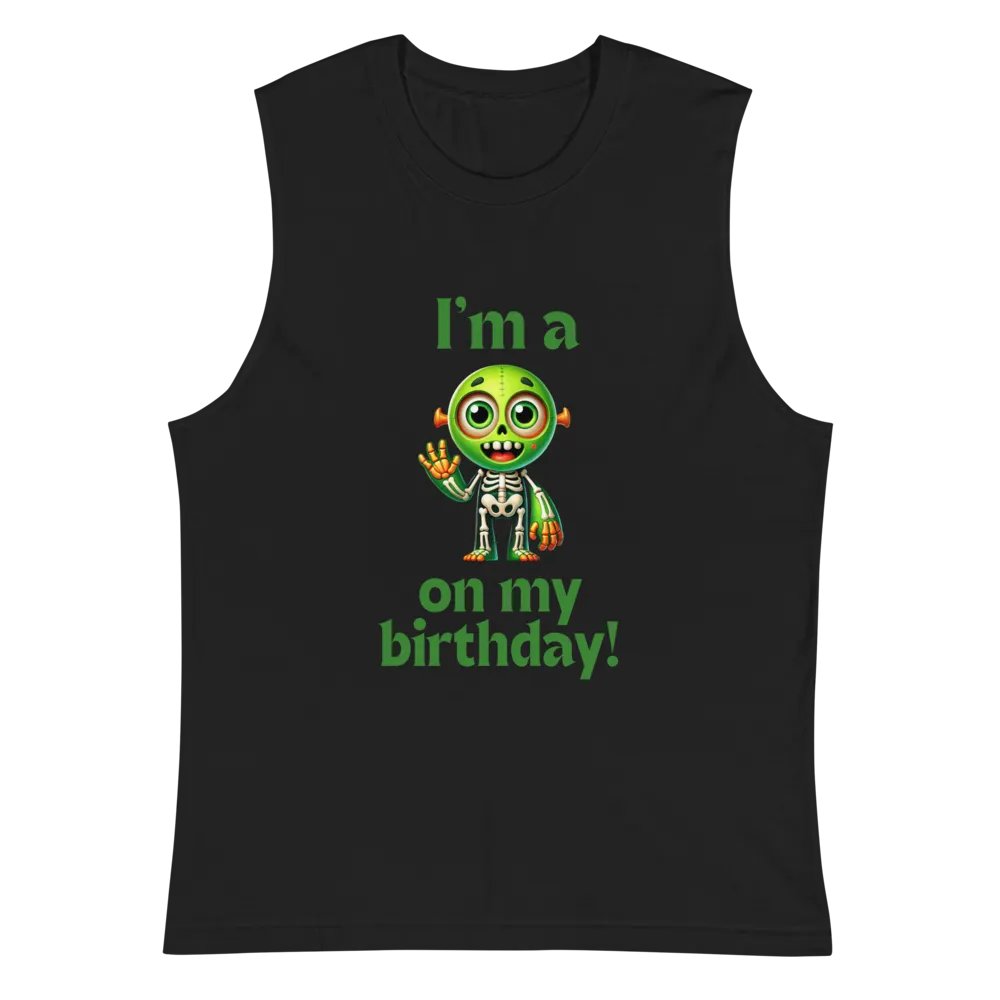 Birthday Monster Muscle Tank product image (3)