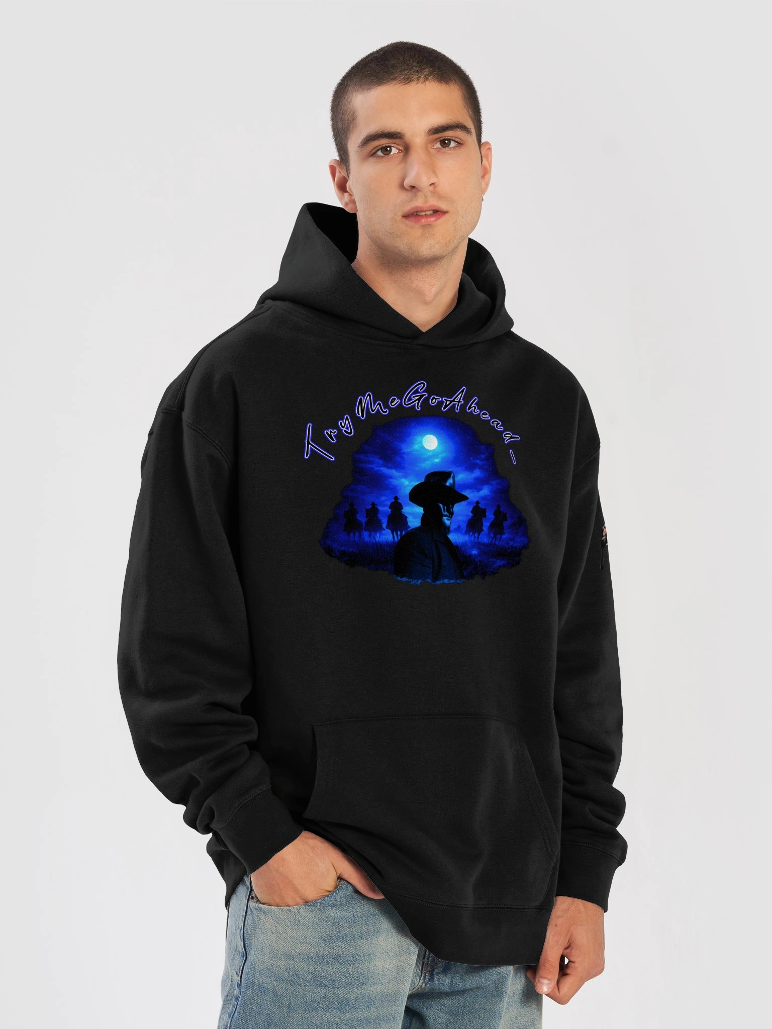 TryMeGoAhead_ Redemption Premium Relaxed Hoodie (blue) product image (7)