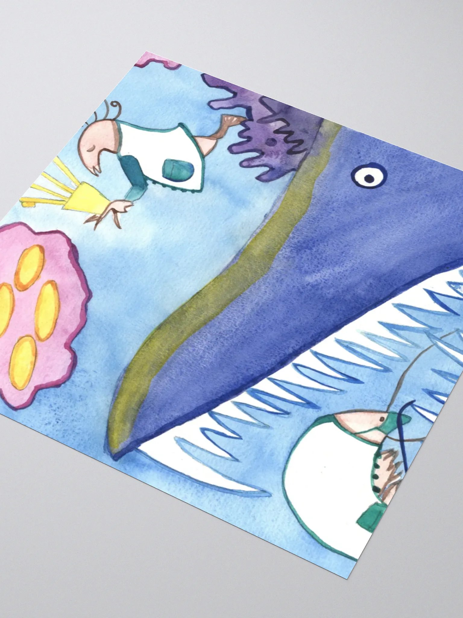 Shrimp Dentist Sticker product image (8)