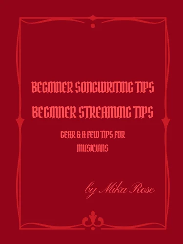beginner songwriting & live streaming tips product image (1)