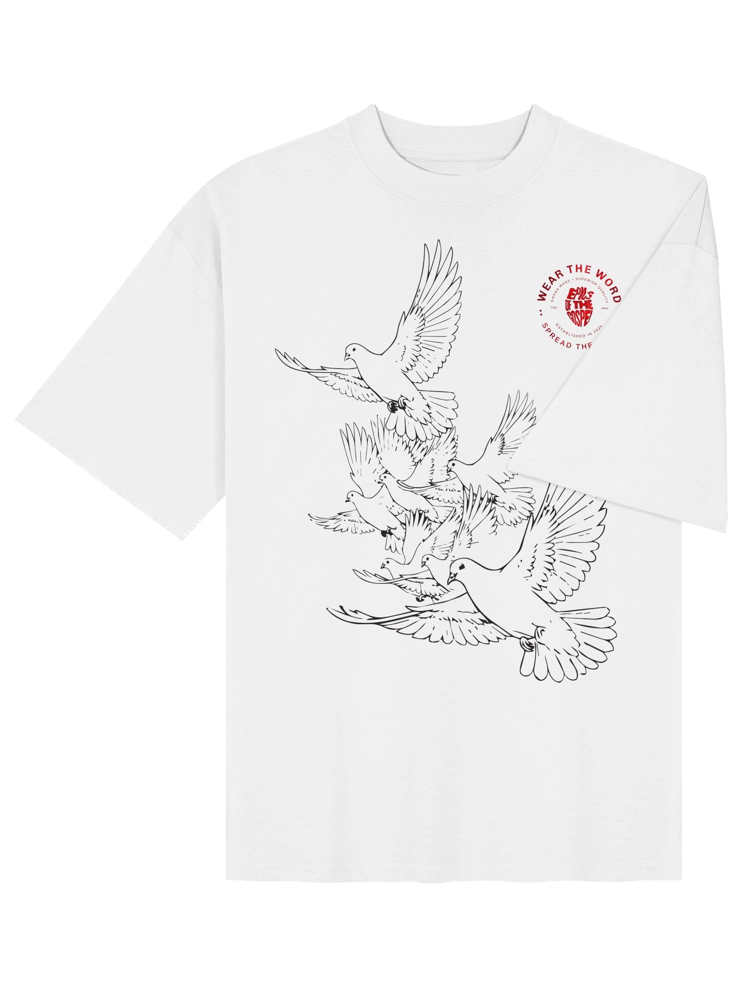 'GRACE IS ENOUGH' Oversized Tee product image (4)