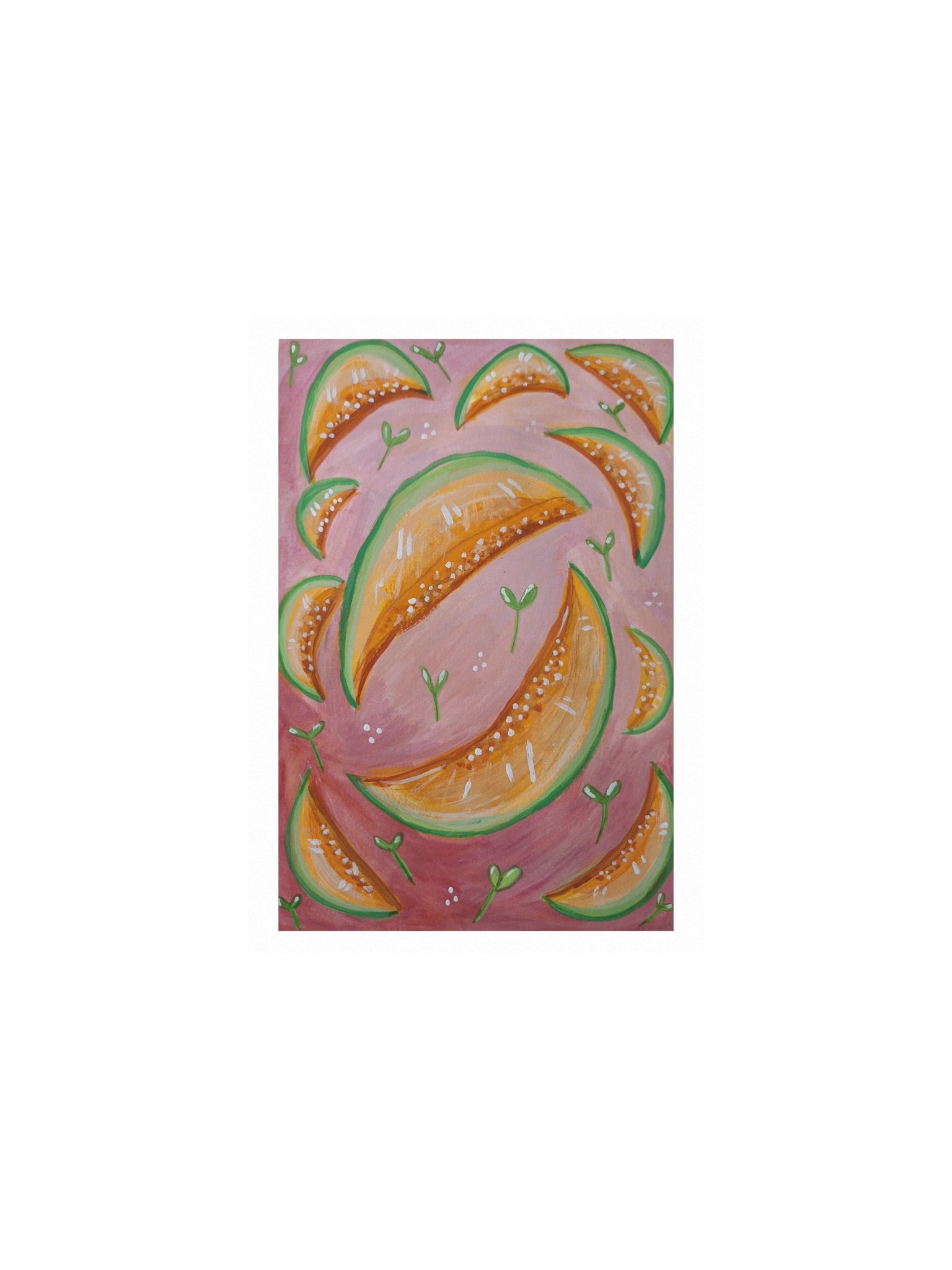 Melon Slices Print product image (1)