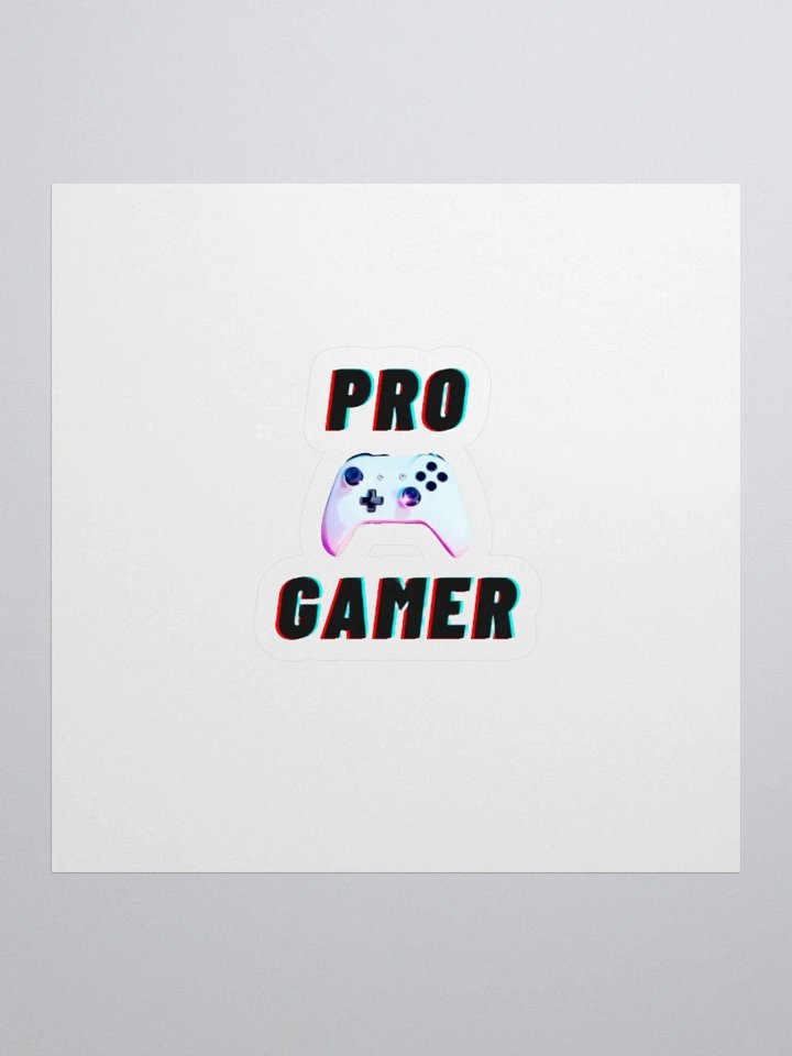 Pro Gamer 3D Controller Sticker product image (1)