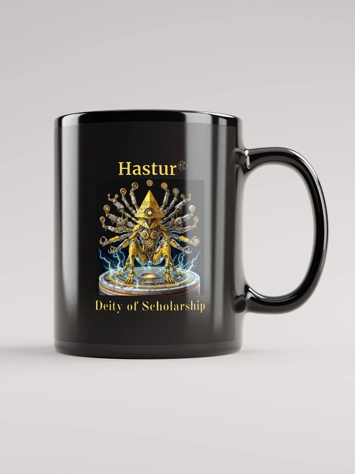 Supernal Hastur | Black Glossy Mug product image (1)