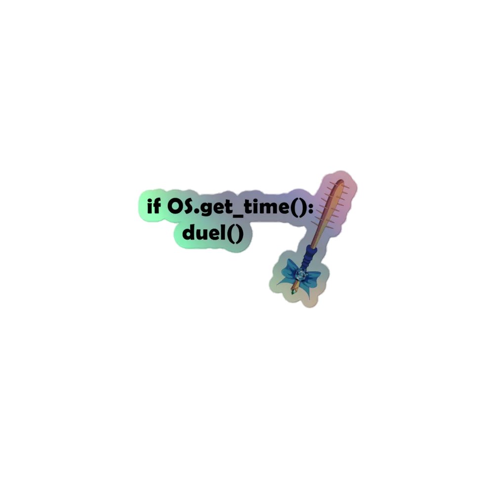 Godot, It's time to Duel! (Holo) product image (1)