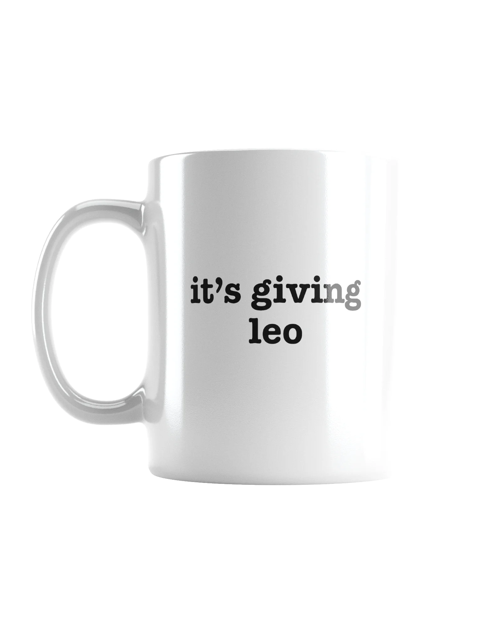 it's giving leo Mug product image (1)