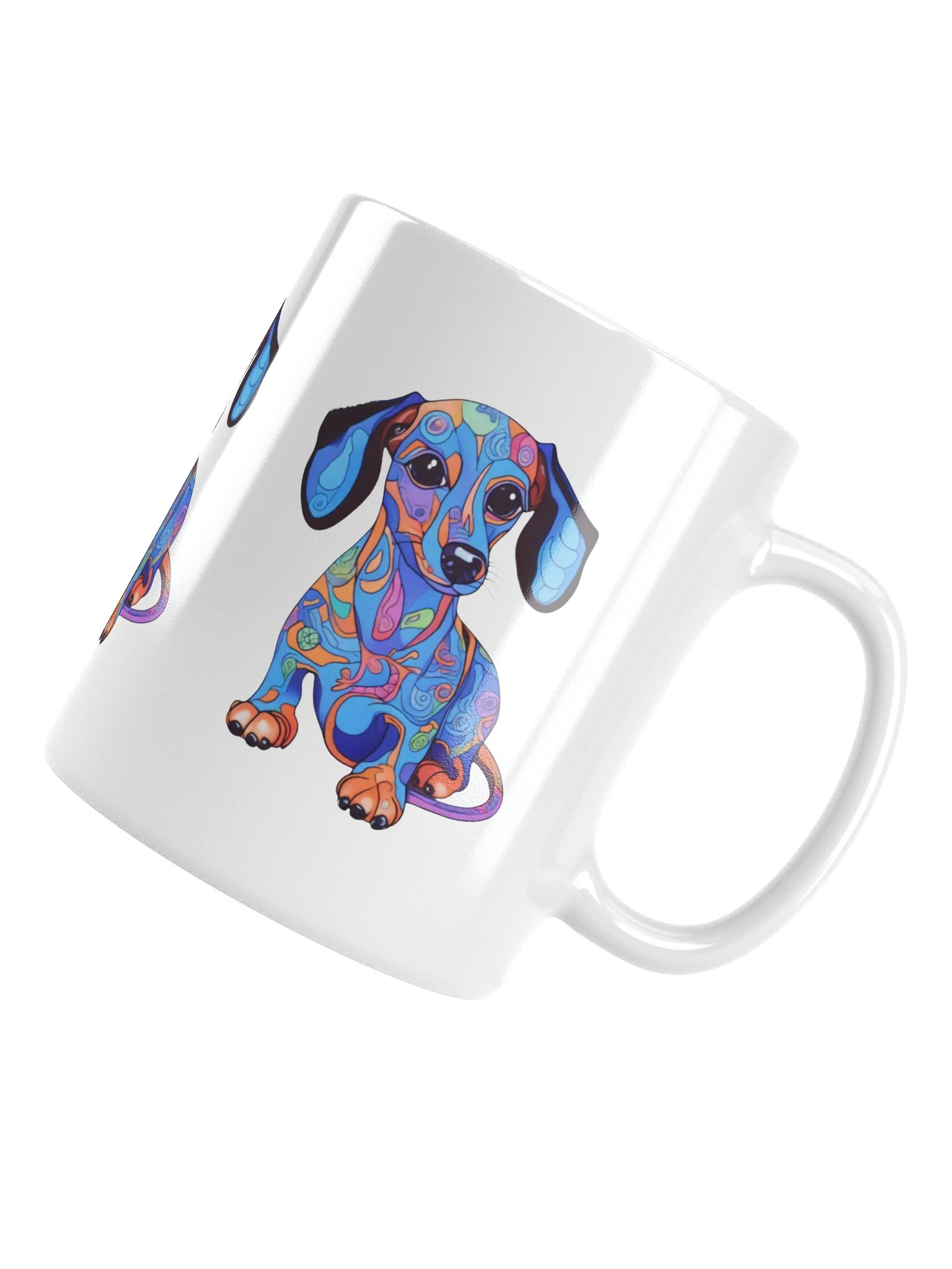 Psychedelic Dachshund #1 - Mug product image (6)