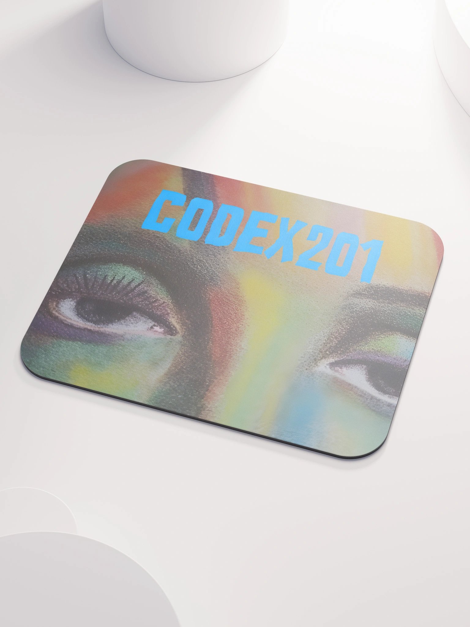 Abstract Face Mouse Pad product image (3)