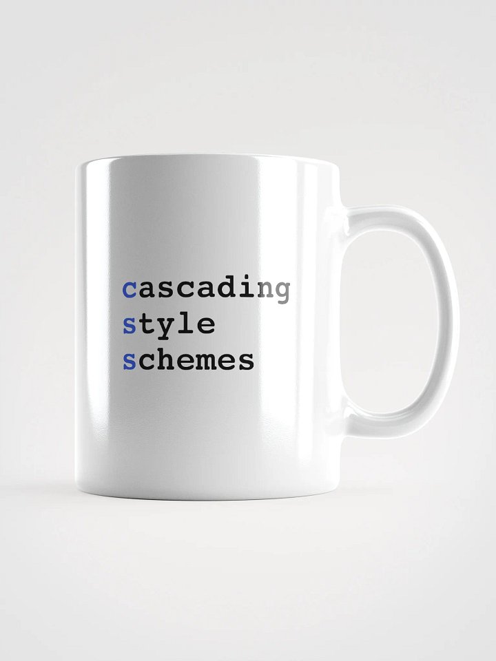 CSS Cascading Style Schemes Mug product image (1)