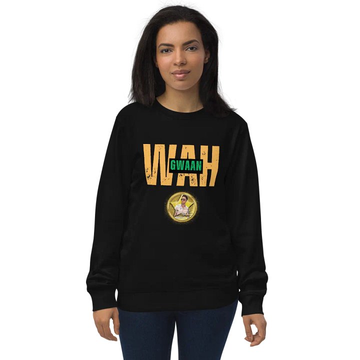 DIGI Unisex Organic Sweatshirt (Wah Gwaan #1 ) product image (2)