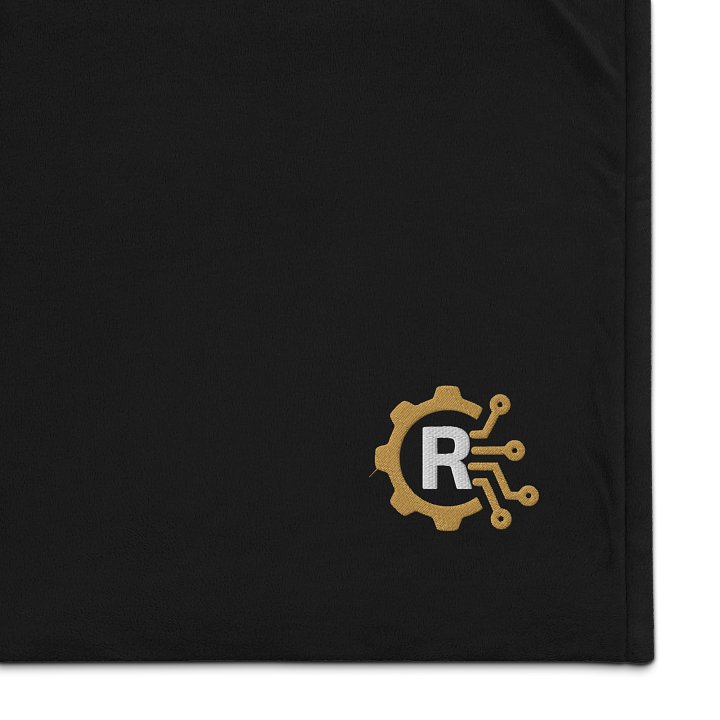 Embroidered Sherpa Blanket product image (1)
