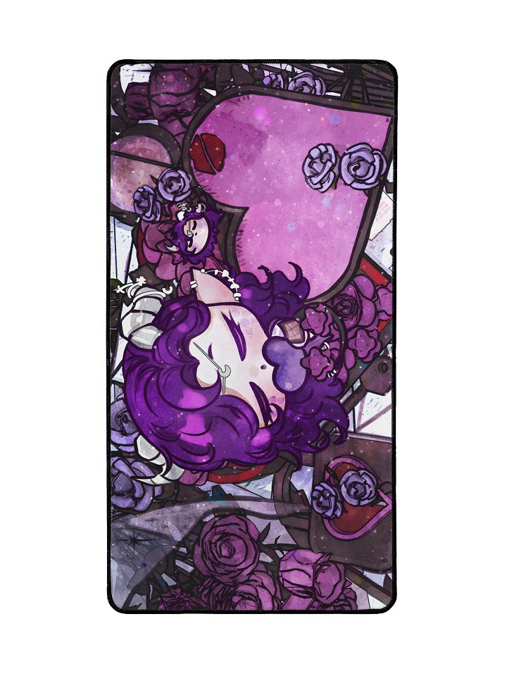 Sleepy Lil' Valentine Desk Mat product image (2)
