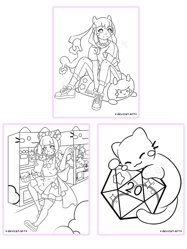 Coloring Page Bundle 13 product image (1)